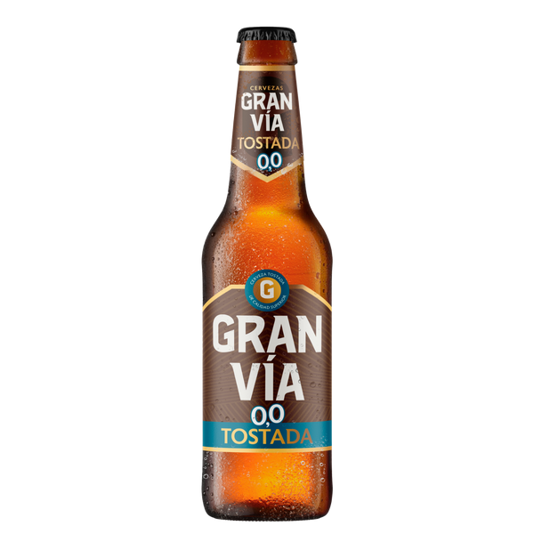 Cerveza Gran Vía 0,0 Tostada